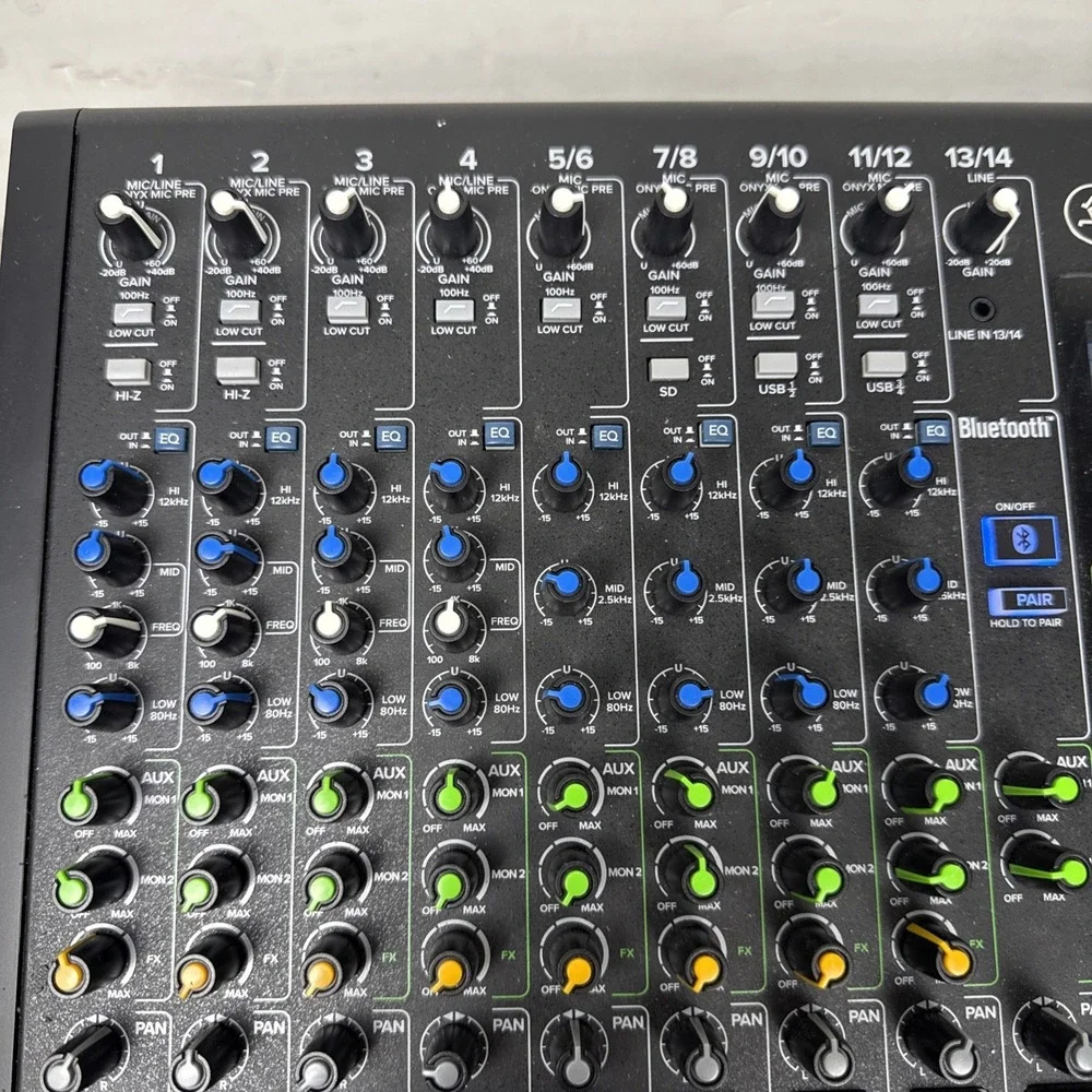 Mackie Onyx 12-Channel Premium Analog Mixer with Multi-Track USB